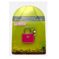 BNIB Luggage Padlock (TSA Accepted) Pink