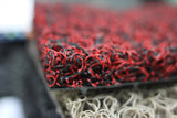 PVC Door Mat (Red/Black) 2mx2m roll