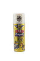 RJ London All Purpose Colour Spray Paint (36 Silver)